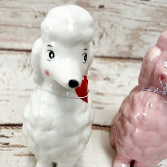 TARGET Valentines Day Poodles White and Pink Set - Picture 6 of 8